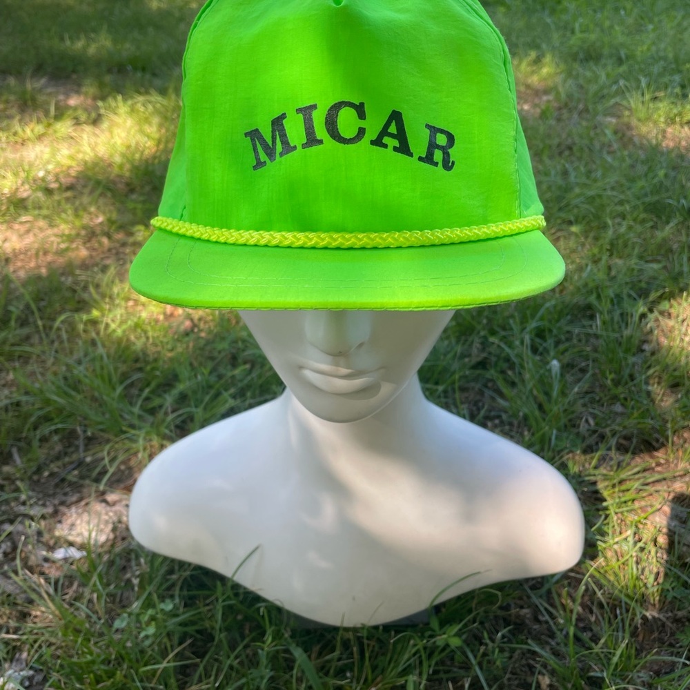 Neon Micar Trucker Hat